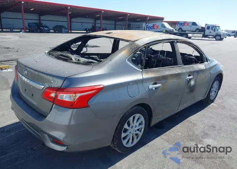 2018 Nissan Sentra Sv из США, поврежденный, VIN 3N1AB7AP2JY247713